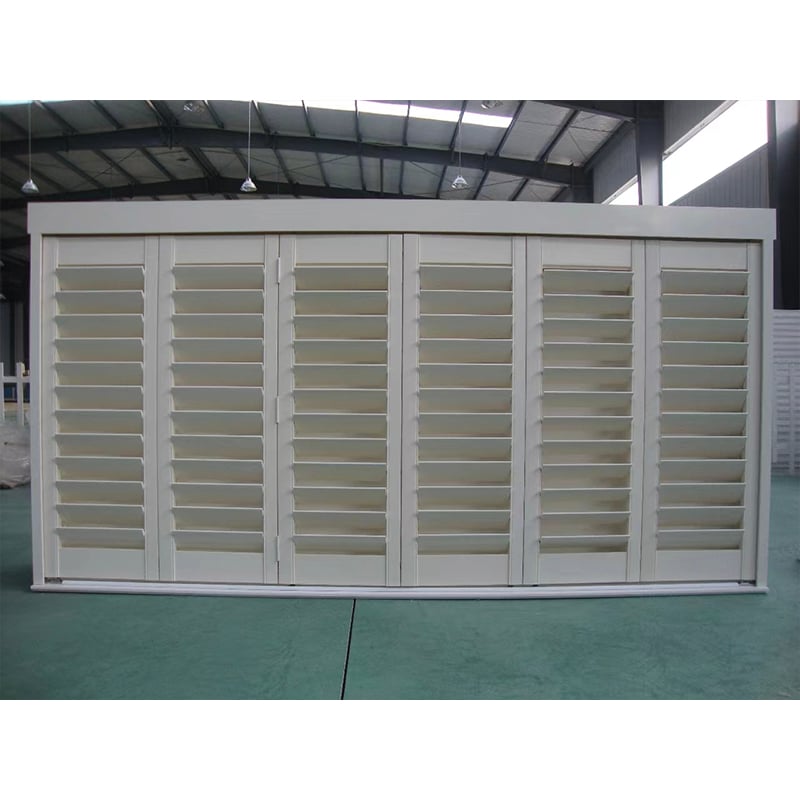 Decorative PVC Bi Fold Plantation Shutters