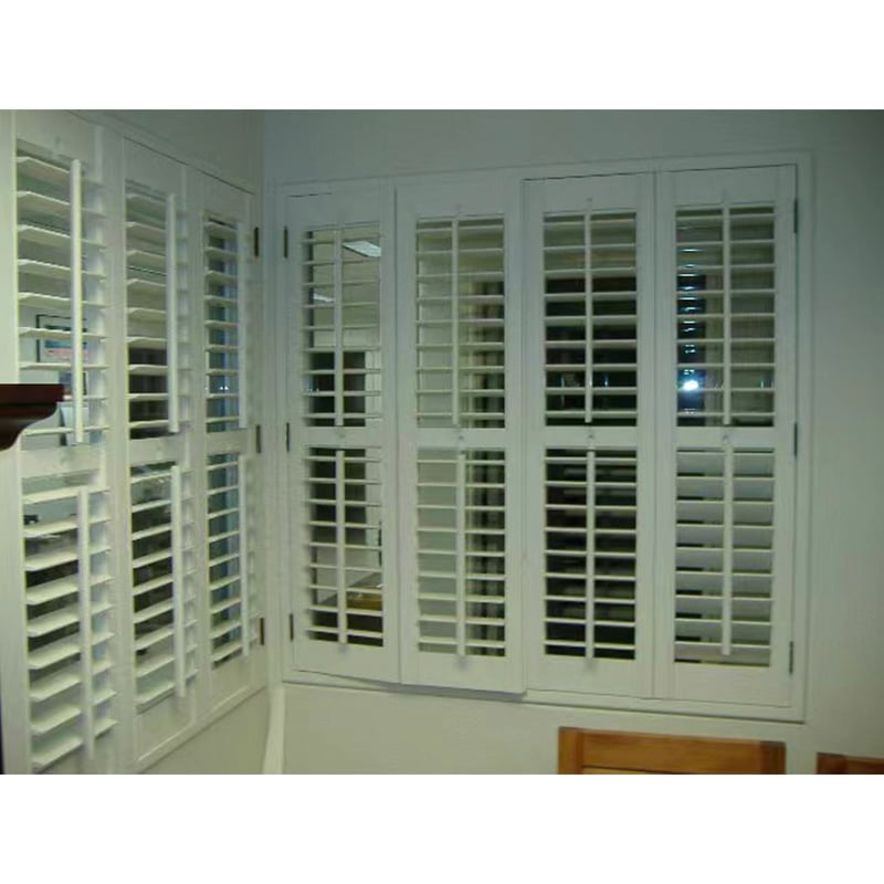 Decorative PVC Bi Fold Plantation Shutters