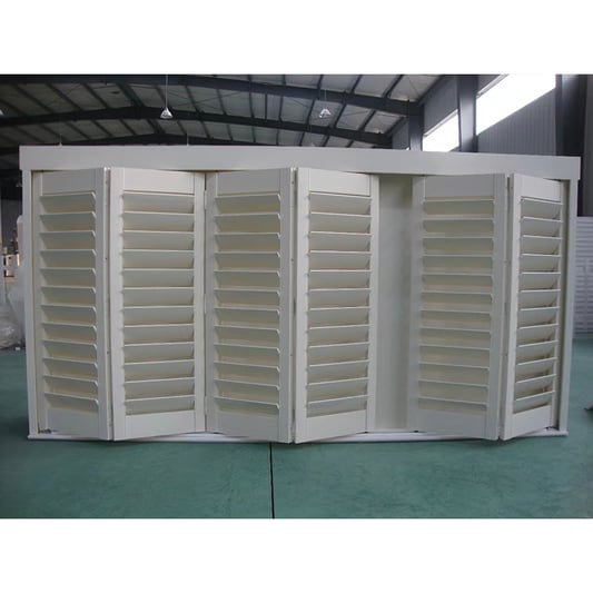 Decorative PVC Bi Fold Plantation Shutters